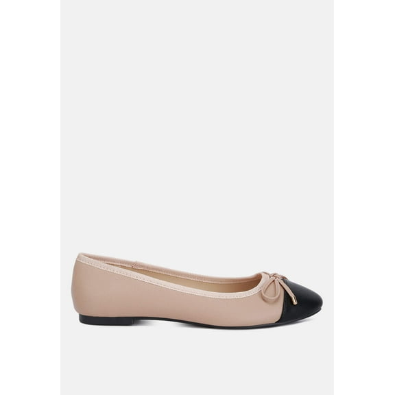 Minato Two Tone Ballet Flats