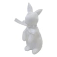 thumbnail image 1 of Minbee Artificial Flocked Easter Bunny Easter Decorations, Pastel Flocked Bunny Figurine Standing Foam Rabbit Figurines Tabletop Ornament, Spring Home Decor, 1 of 5