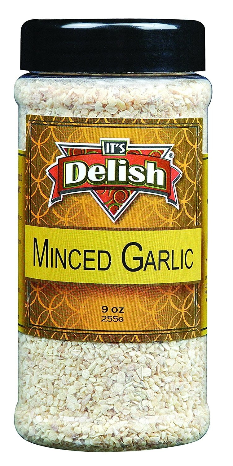 Minced Garlic by Its Delish Medium Jar, 9 oz