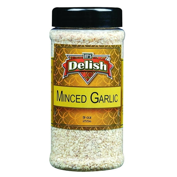 Minced Garlic by Its Delish Medium Jar, 9 oz