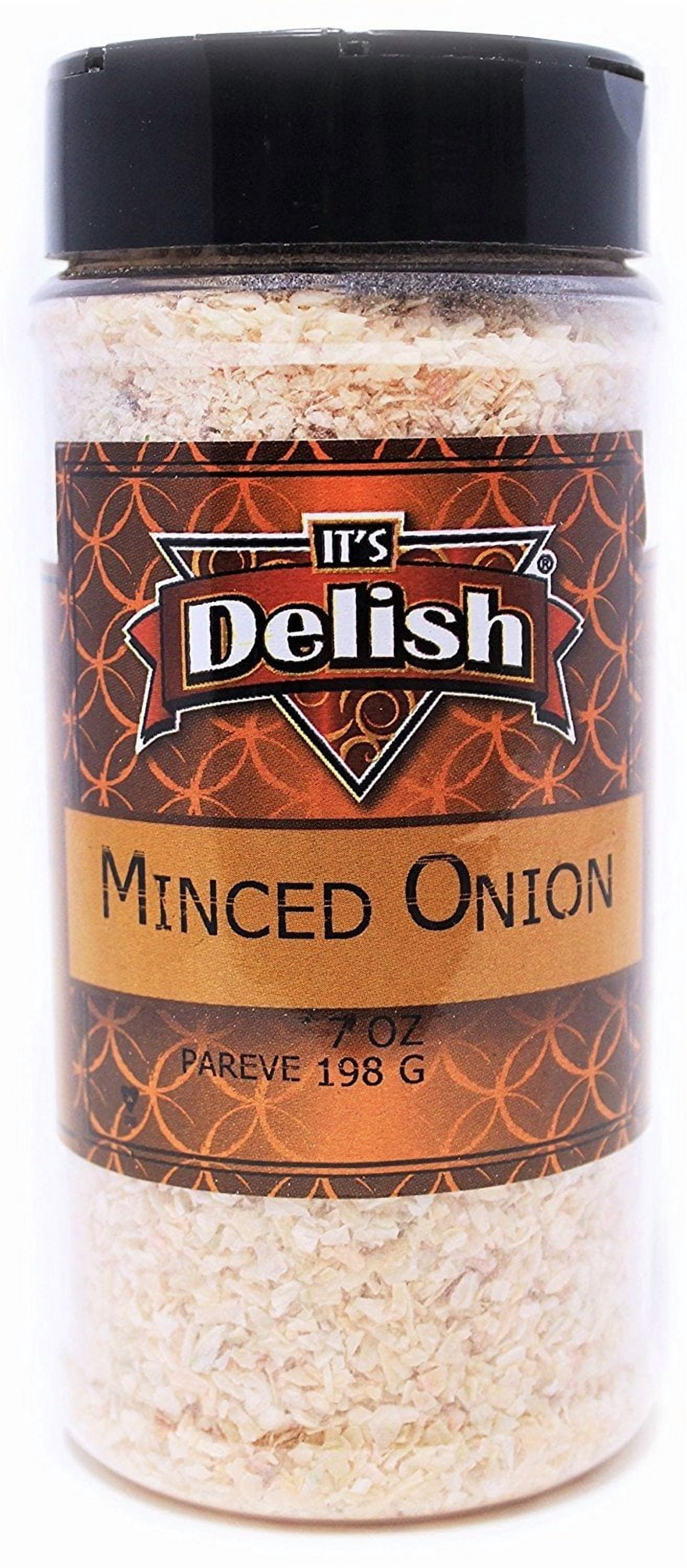 Minced Onion by Its Delish, 7 Oz Medium Jar