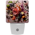 thumbnail image 1 of Minced flower LED Square Night Lights: Compact and Energy-Efficient Illumination for Any Space | 200 Characters, 1 of 6