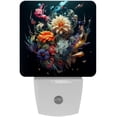 thumbnail image 1 of Minced flower LED Square Night Lights - Portable and Stylish for Bedroom and Kids Room - Enhance Your Space with Soft and Soothing Illumination, 1 of 6