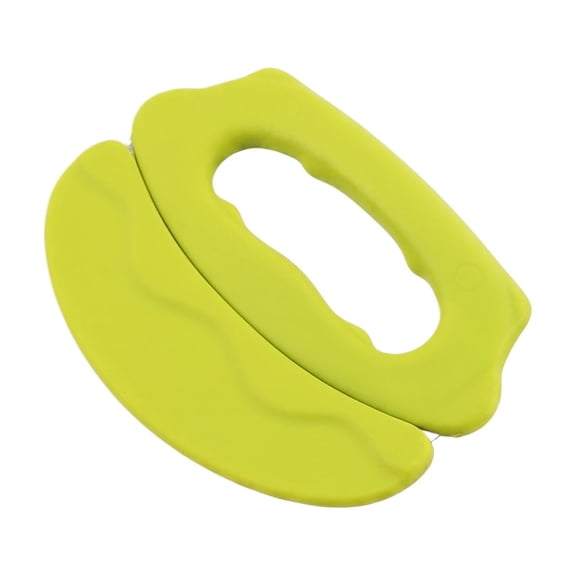 Mincing Chopper Easy Grip Pizza Cutter and Salad Chopper, Quick Rocking n Chopping Meat, Herbs and Salads,Green
