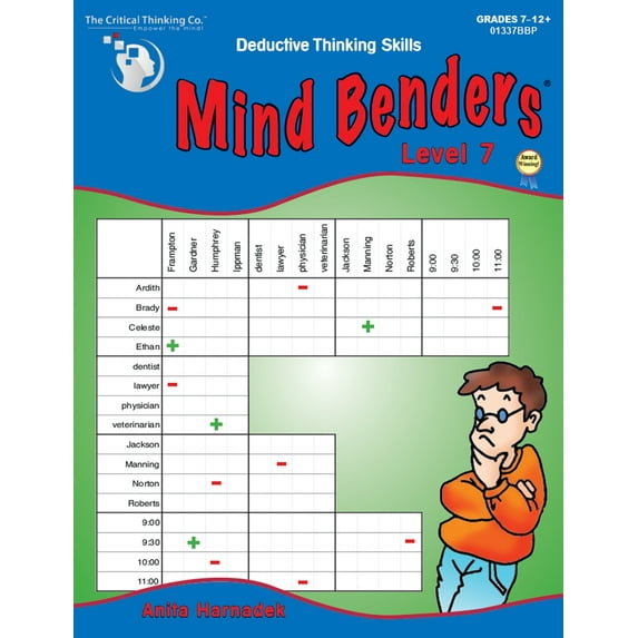 Mind Benders Book 7 (Grades 7-12+) (Paperback)