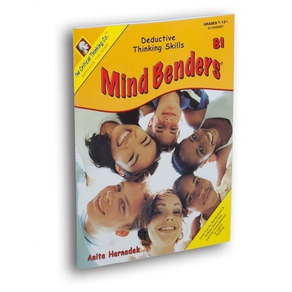 Mind Benders Level 4 Workbook - Deductive Thinking Skills Puzzles (Grades 3-6)