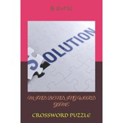Mind Bending Word Game Crossword Puzzle Paperback