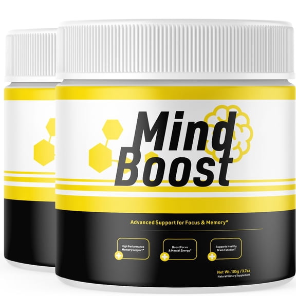 Mind Boost Advanced Formula Powder Supporting Energy and Healthy Lifestyle MindBoost 60 Servings