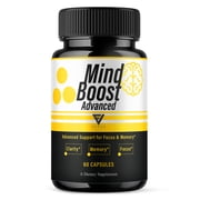 Mind Boost Premium Wellness Supplement, MindBoost Pills 60 Capsules