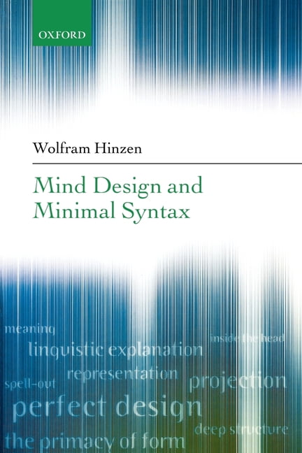 Mind Design and Minimal Syntax, (Paperback) - Walmart Business Supplies