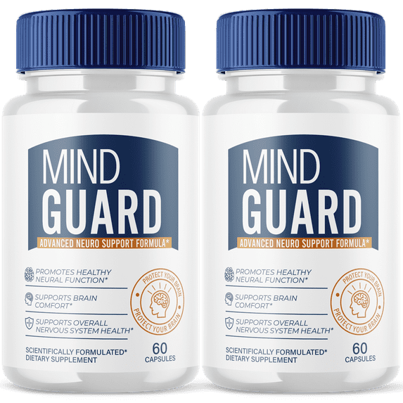 Mind Guard Advanced Formula Brain Support Pills MindGuard Maximum Strength Supplement 120 Capsules
