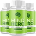 thumbnail image 1 of Mind Hero Advanced Formula Brain Support Pills Maximum Strength Supplement MindHero 180 Capsules, 1 of 9