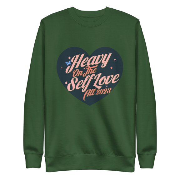 Mind Language Heavy On The Self Love All 2023 Mental Health Sweatshirt