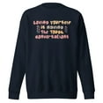 thumbnail image 1 of Mind Language Loving Yourself Is Having The Tough Conversations Mental Health Sweatshirt, 1 of 7