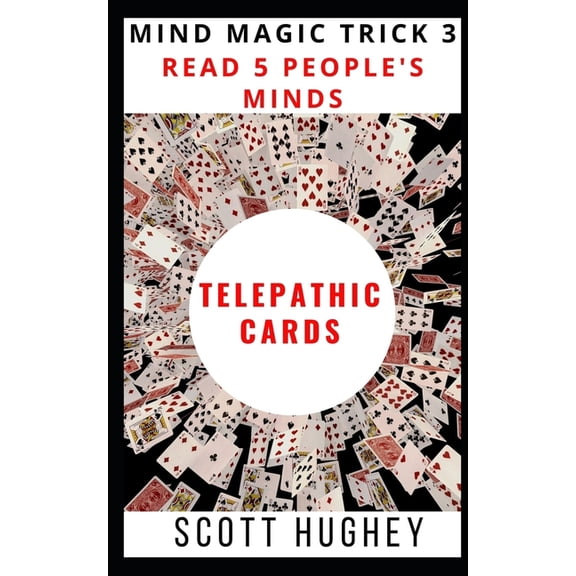 Mind Magic Trick Telepathic Cards: Read 5 People's Minds, Book 3, (Paperback)