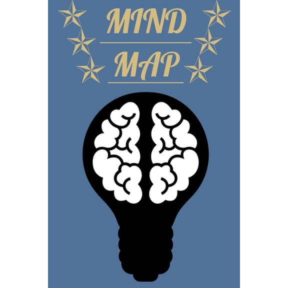 Mind Map: A Powerful Tool For Brainstorming, Planning and Thinking on paper, (Paperback)