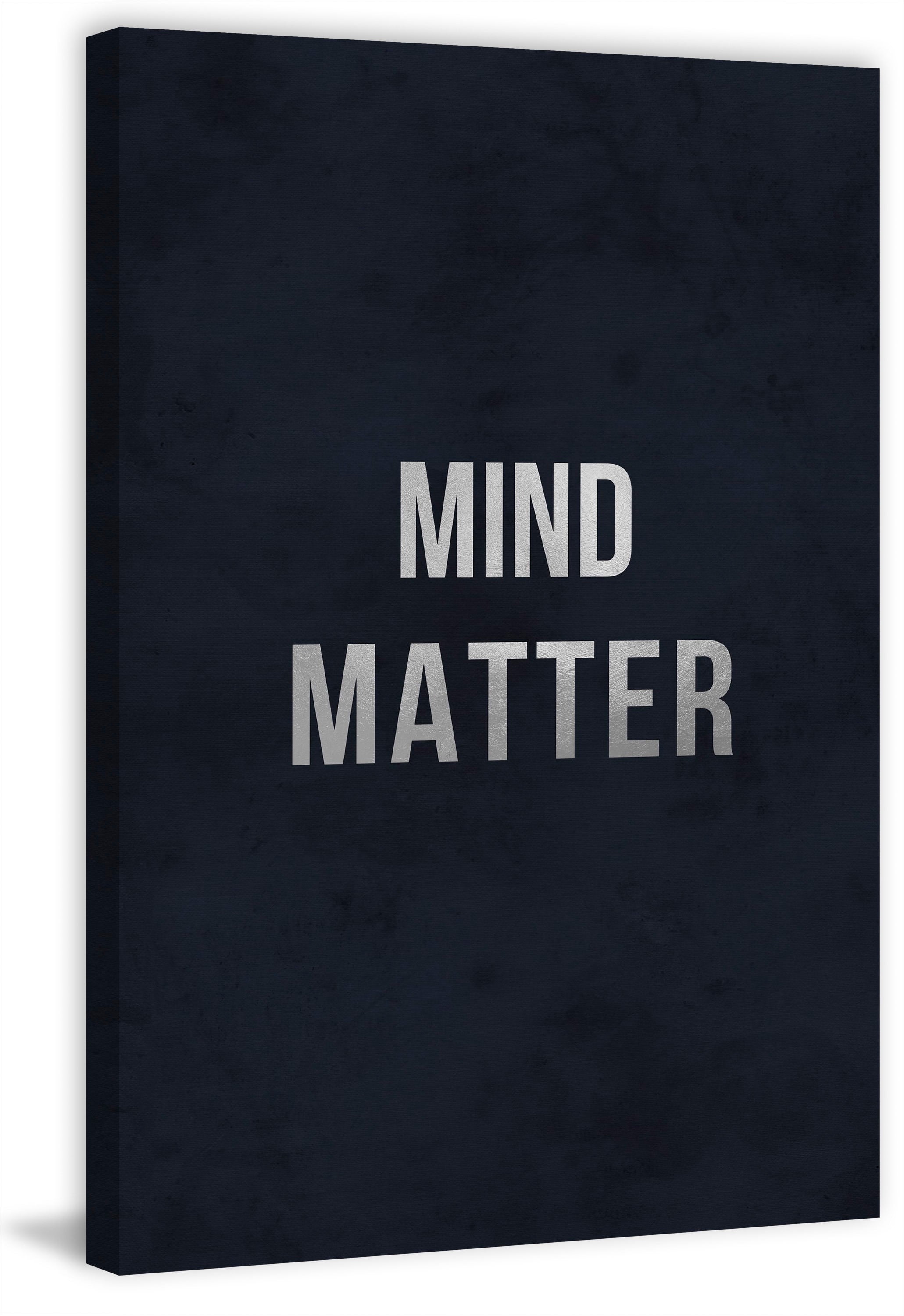 Mind Matter Painting Print on Wrapped Canvas