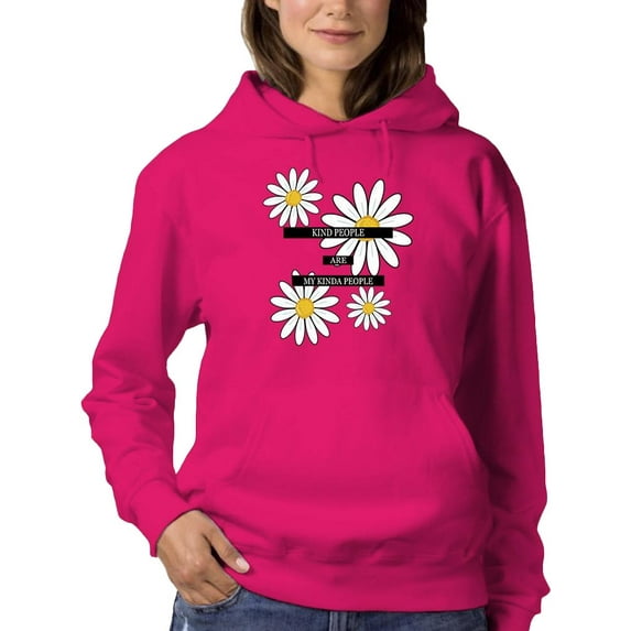 Mind People My Kinda People Hoodie Women -Image by Shutterstock, Female Small