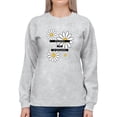 thumbnail image 1 of Mind People My Kinda People Sweatshirt Women -Image by Shutterstock, Female Small, 1 of 4