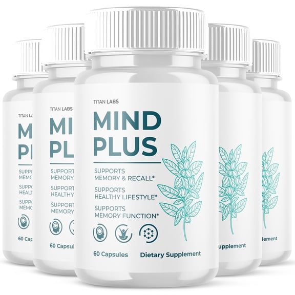Mind Plus Advanced Brain Support Formula Supplement MindPlus 300 Capsules