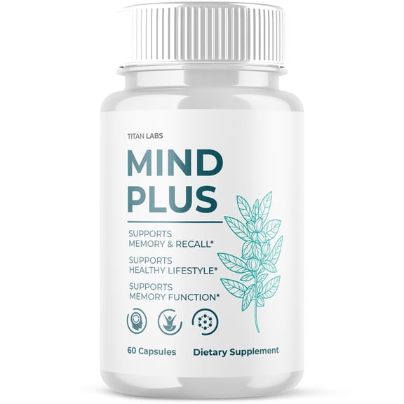Mind Plus Advanced Brain Support Formula Supplement MindPlus 60 Capsules