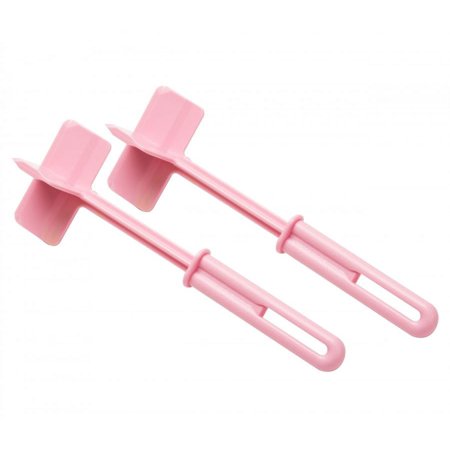 Mind Reader 2 Pack Meat Chopper Spatula Heat Resistant Kitchen Tool Light Pink