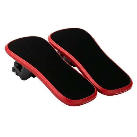 Mind Reader - 2 Pack Wrist Rest Pad Clamps - Red