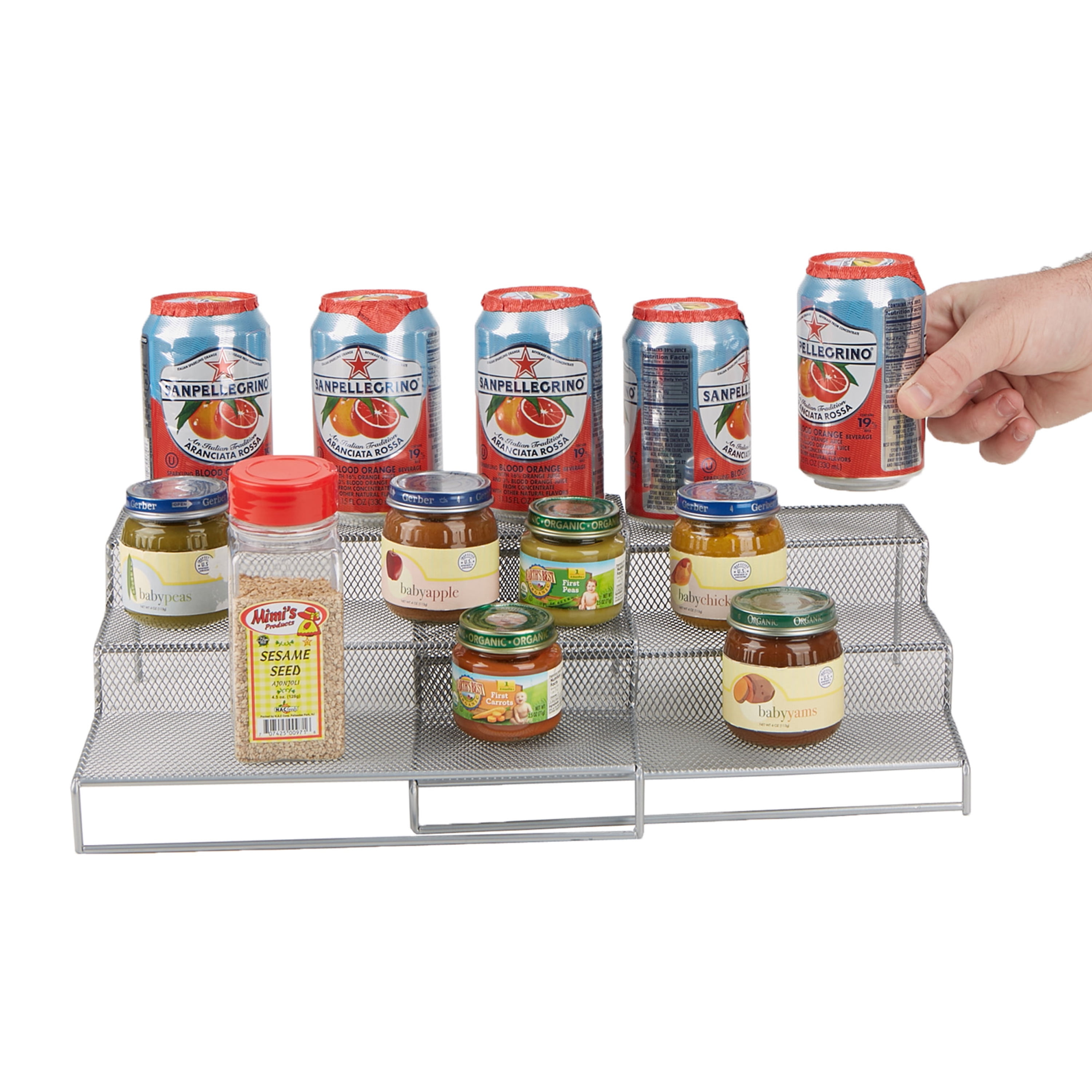 Mind Reader Expandable Shelf, Kitchen Pantry, Cabinet Organizer, Multi –  Mindreaderstore