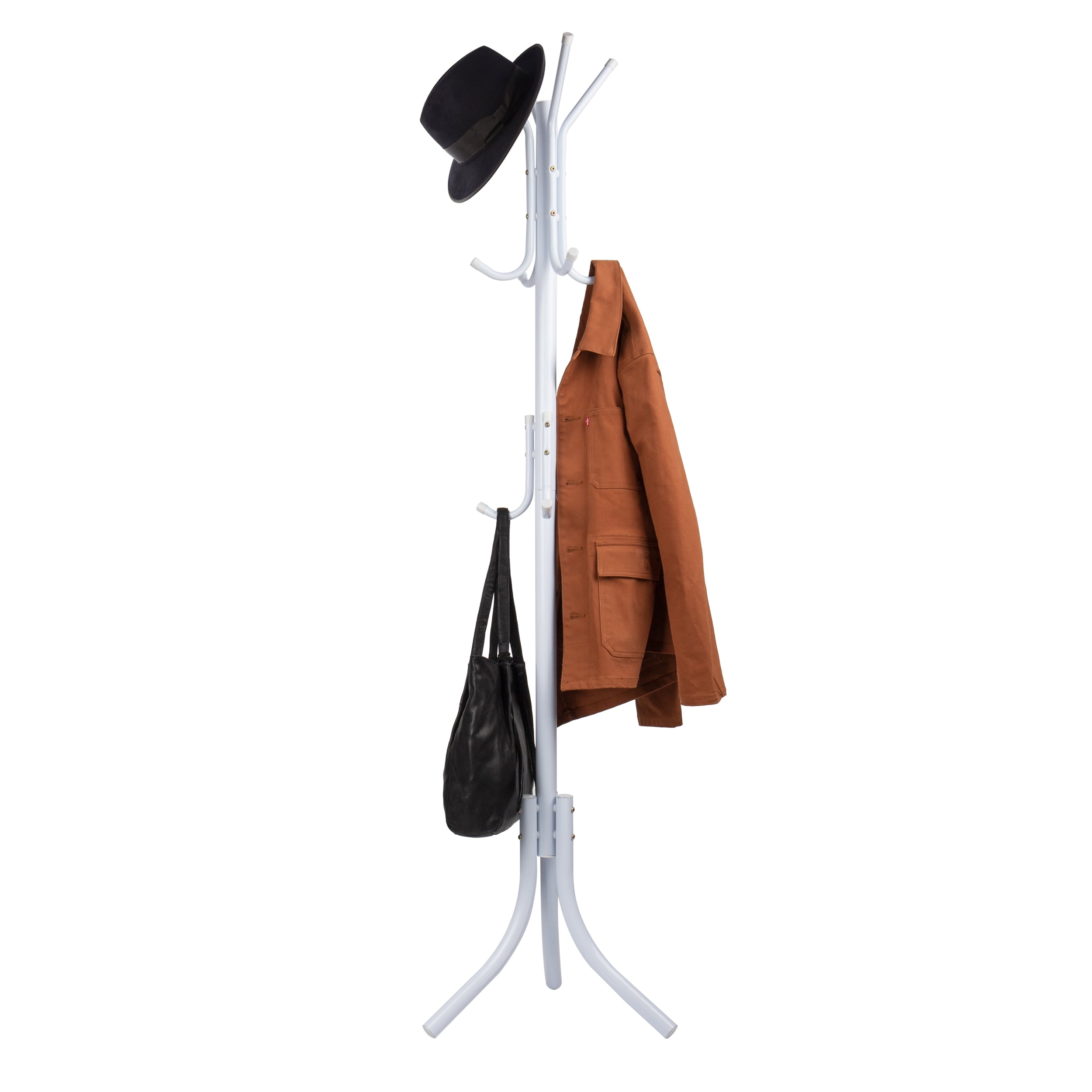 Mind Reader 'Hang' 11-Hook Black Metal Coat Rack