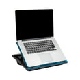 thumbnail image 1 of Mind Reader Adjustable 8 Position Lap Top Desk with Cushions, Blue, 1 of 7