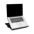 thumbnail image 1 of Mind Reader Adjustable 8 Position Lap Top Desk with Cushions, White, 1 of 7
