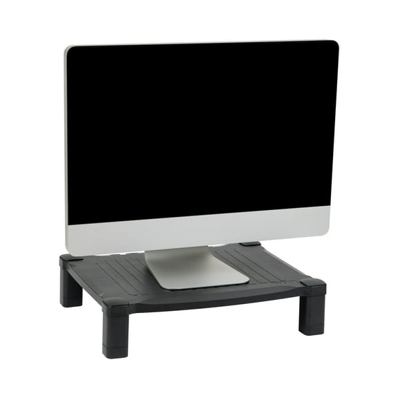 Mind Reader 'Guide ' Adjustable Plastic Monitor/ Laptop Stand, Black