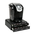 thumbnail image 1 of Mind Reader 72 Pod Coffee Drawer Organizer, 2 Tier Storage for Single Serve Pods, Countertop Pod Holder, Black, 1 of 7