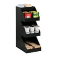 thumbnail image 1 of Mind Reader Coffee Tea Utensil and Condiment Station, Countertop Organizer, Coffee Bar, Black, 1 of 9