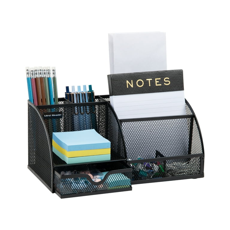 Mind Reader Desktop Organizer, File Storage, Accessory Storage
