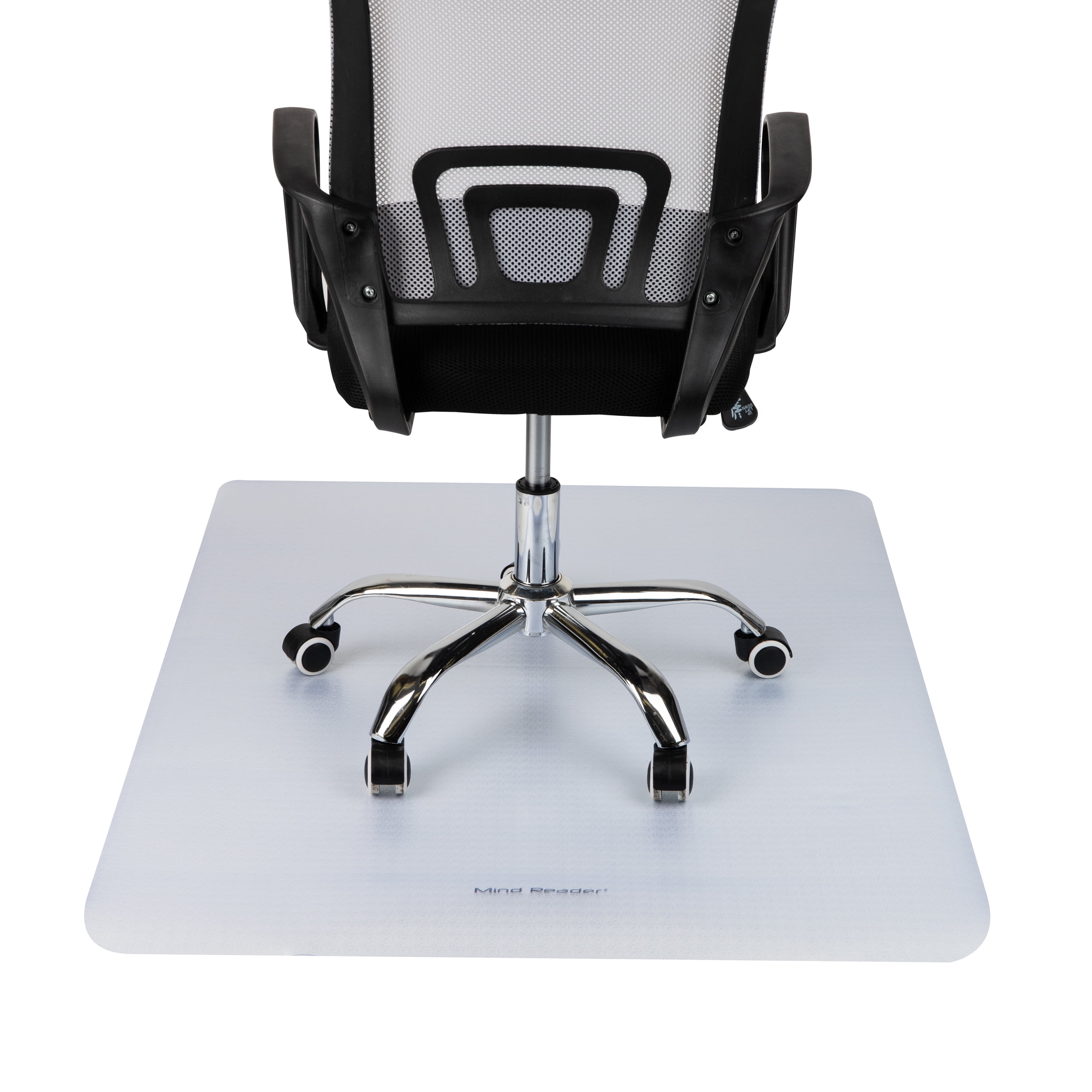 Clear Textured PVC Rectangular Chair Mat for Hard Floors