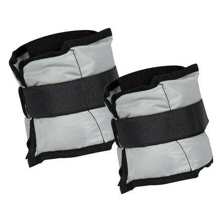 Mind Reader 2 Pack Three pound ankle weights - Gray