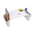 thumbnail image 1 of Mind Reader Kids Lap Desk, Activity Tray, Drawing, Stackable, Classroom, Portable, Plastic, Blue, 1 of 7