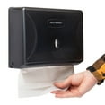 thumbnail image 1 of Mind Reader Multi-Fold Paper Towel Dispenser, Paper Towel Holder, Black, 1 of 8
