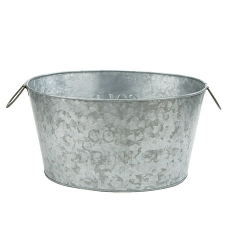 Mind Reader - Beverage Chiller Tub - Silver