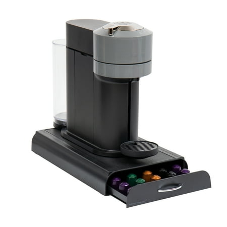 Mind Reader - Anchor Storage Unit for Nespresso Coffee Capsules - Black