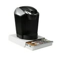 thumbnail image 1 of Mind Reader Single Serve Coffee Pod Drawer, 30 Pod Capacity, 10.5"L x 12.75"W x 2.5"H, White, 1 of 10