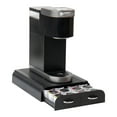 thumbnail image 1 of Mind Reader Single Serve Pod Organizer, 2 Drawers, Keurig Mini Compatible, 2.5"H, Black, 1 of 7