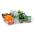 thumbnail image 1 of Mind Reader Snack Tray, Countertop Organizer, Snack Tray, Condiment, 19.25"L x 11.3"W x 3.3"H, Clear, 1 of 6