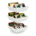 thumbnail image 1 of Mind Reader Tea Bag Carousel, Tea Station Organizer, Countertop Storage, Tea Stand, Kitchen, White, 1 of 8