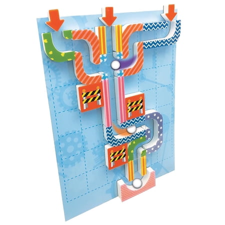 Mind Sparks Magnetic Marble Run, 34 Pieces