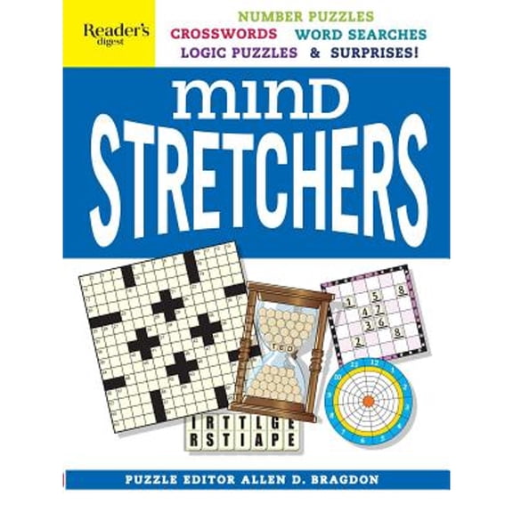 Pre-Owned Mind Stretcher’s: Reader's Digest Mind Stretchers Puzzle Book : Number Puzzles, Crosswords, Word Searches, Logic Puzzles & Surprises (Series #1) (Paperback)