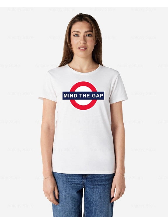 Mind The Gap London Underground Tube Funny Humor Graphic T-Shirt unisex up to 5XL