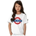 thumbnail image 1 of Mind The God Metro Pun Religion Crewneck T Shirts Boy Girl Teen Brisco Brands XS, 1 of 6