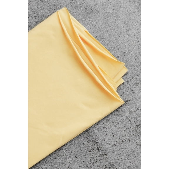 Mind The MAKER Cotton Single Jersey Stretch Fabric Blonde Yellow - per yard